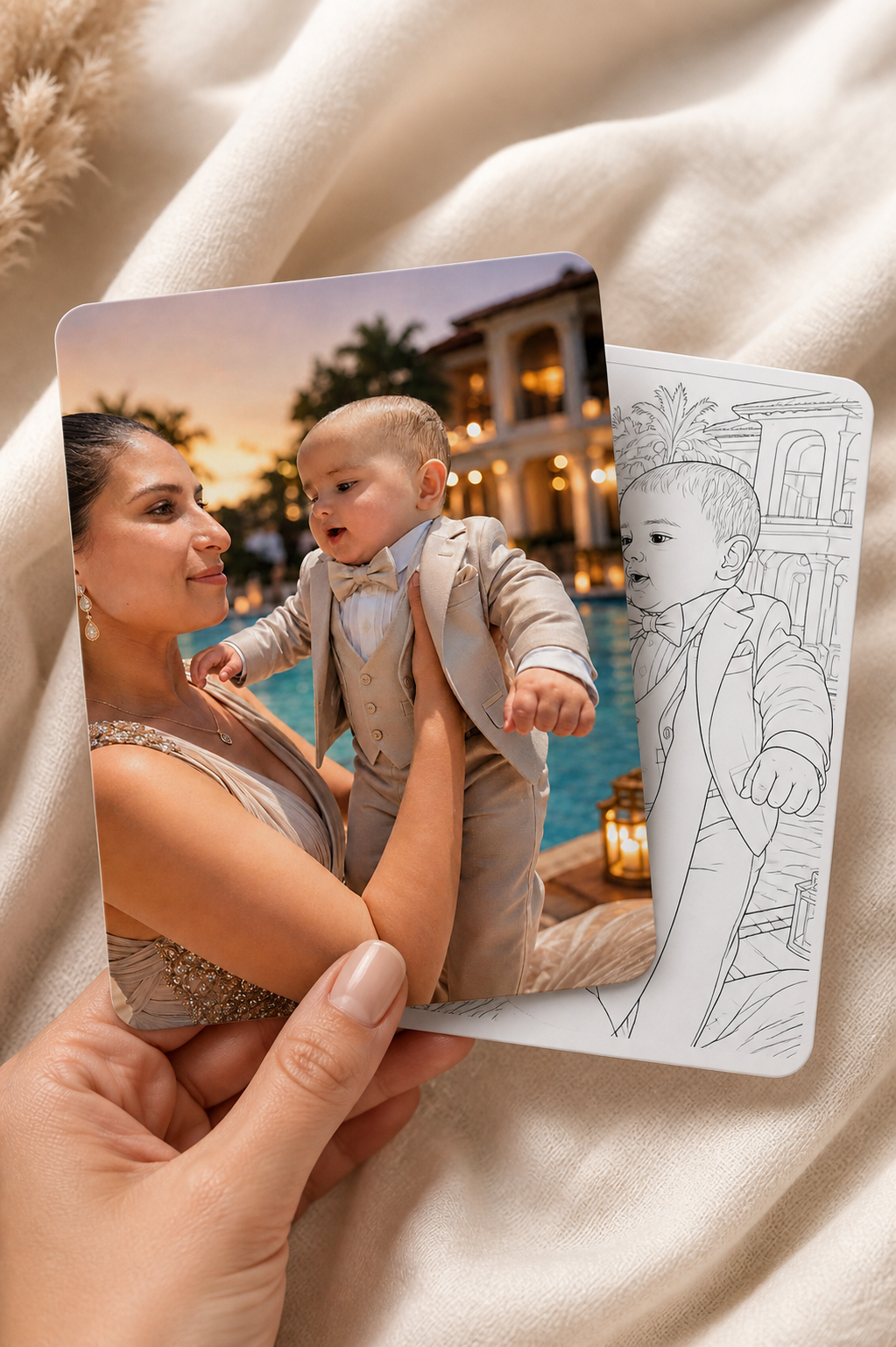 Custom Family Coloring Pages | Turn Your Photos into a Personalized Keepsake