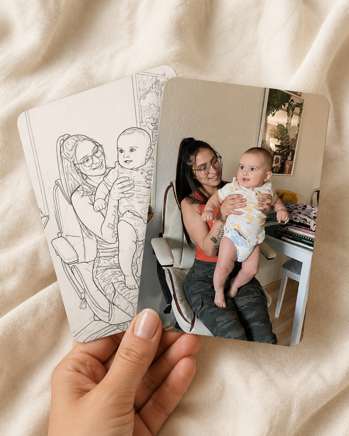 Custom Family Coloring Pages | Turn Your Photos into a Personalized Keepsake